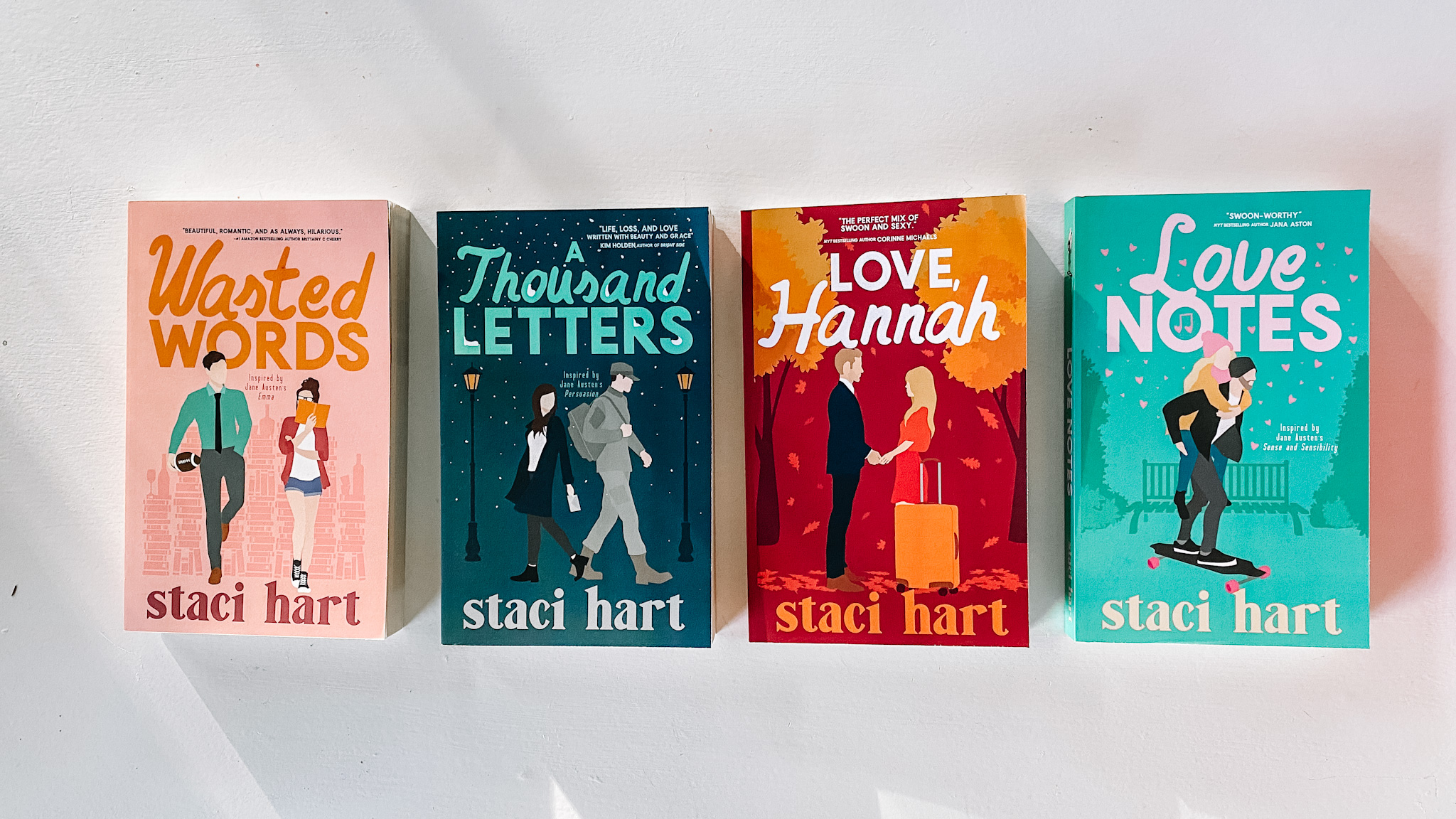 A New Look for Staci Hart's Austen Series! | Typical Distractions