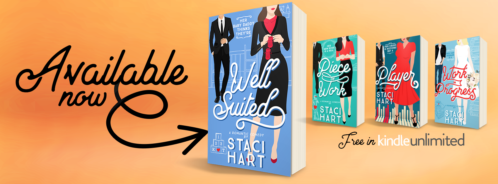 New Release: WELL SUITED by Staci Hart | Typical Distractions